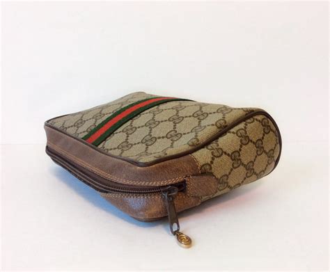 vintage gucci cosmetic case|Gucci cosmetic case large.